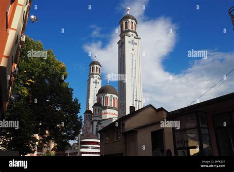 Zvornik, Bosnia and Herzegovina, 1 October 2022 The Cathedral of the ...