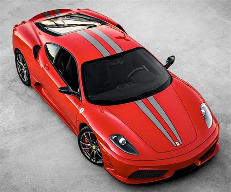 Ferrari 360 Scuderia Stripe Decal Kit - Black/Met. Slate