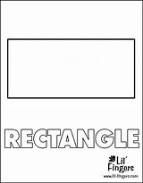 Rectangle Shape Page Coloring Pages sketch template