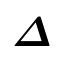 math mode - Delta-like symbol in LaTeX - TeX - LaTeX Stack Exchange