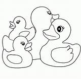 Rubber Ducky Coloring Page  Home sketch template