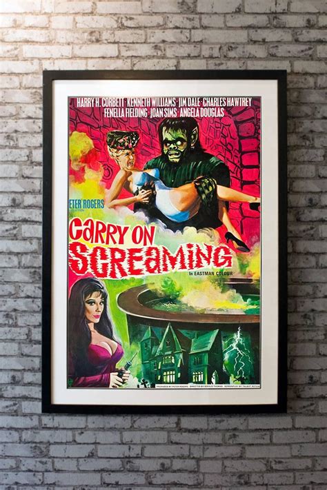 "Carry On Screaming" Film Poster, 1966 For Sale at 1stDibs