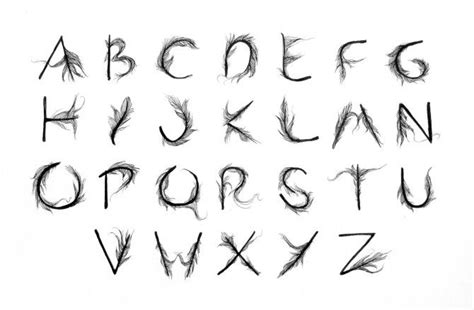 Feather font | Lettering alphabet, Cool lettering, Lettering fonts