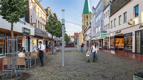 Planung für Fußgängerzone in Hamm - Einheitlicheres Erscheinungsbild - Innenstadt aufgewertet ...