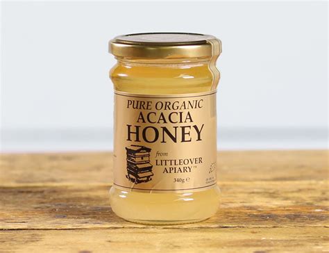 Acacia Honey, Organic, Littleover Apiary (340g)