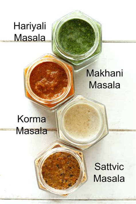 4 Everyday Indian Curry Paste (Video Recipe) - Fun FOOD Frolic