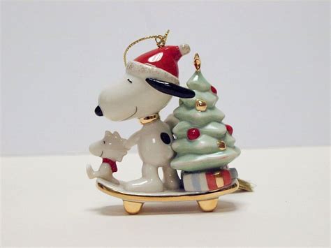 Lenox Snoopy Ornament Ideas | Snoopy christmas, Christmas, Ornaments