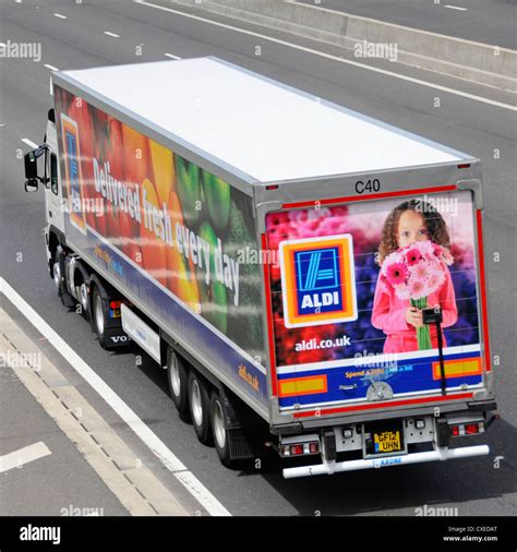 Aldi delivery truck hi-res stock photography and images - Alamy