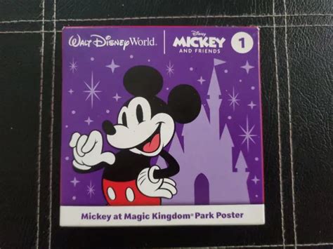DISNEY MICKEY AT Magic Kingdom Park Poster 2022 McDonald’s Happy Meal Toy *NEW* $5.00 - PicClick