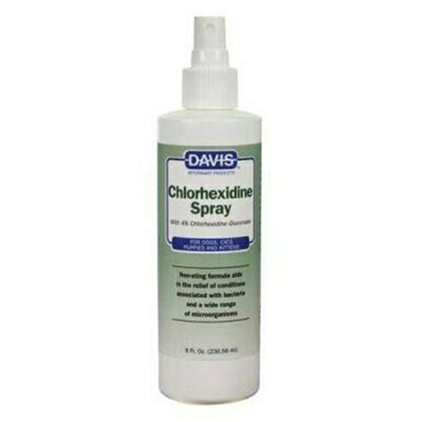 Davis 4% Chlorhexidine Spray, 8 oz | Groomer's Choice