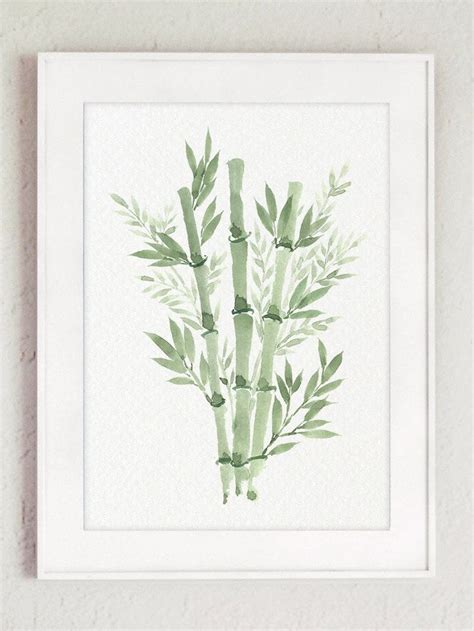 Bamboo Wall Art Green Bamboo Bundle Bamboo Art Print Bamboo - Etsy ...