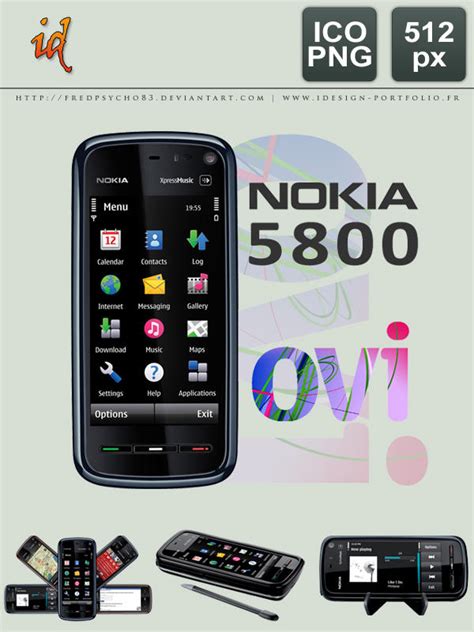 Nokia 5800 Icons by fredpsycho83 on DeviantArt