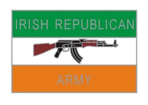 Irish Republican Army Tricolour Badge