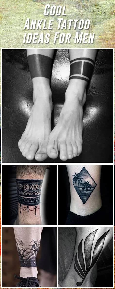 Bài Viết 27 Ankle Tattoos For Men Update - Brandiscrafts.com