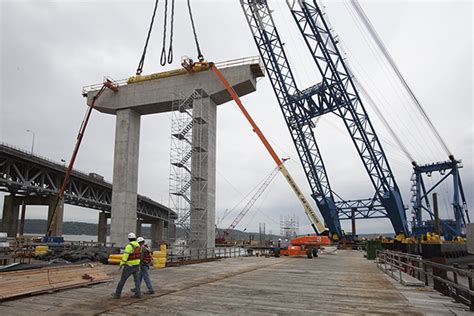 Passing a New Milestone New Bridge’s First Pier Cap Installed | The New ...