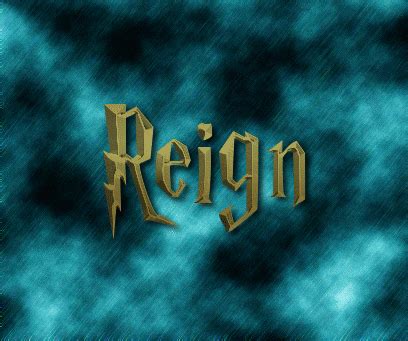 Reign Logo | Free Name Design Tool from Flaming Text