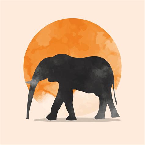 watercolor elephant animal 6569521 Vector Art at Vecteezy