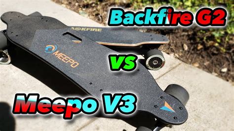 Meepo V3 vs Backfire G2! What's the Better $400 Board?! - YouTube