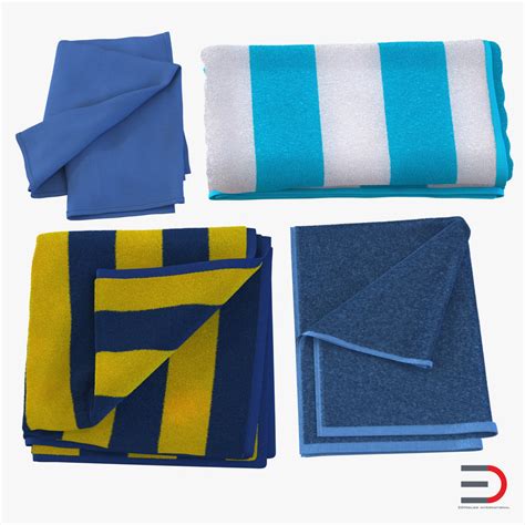 3d towels 2 model