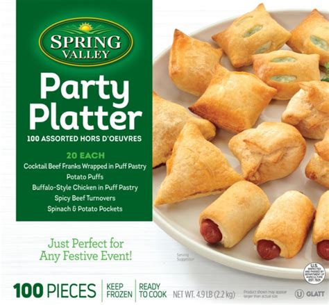 Party Platter Assorted Hors d'Oeuvres - Milmar Food Group