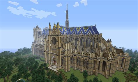 Cathedral of Our Lady of Amiens Minecraft Map