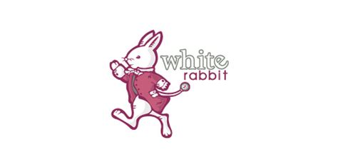 White Rabbit logo • LogoMoose - Logo Inspiration