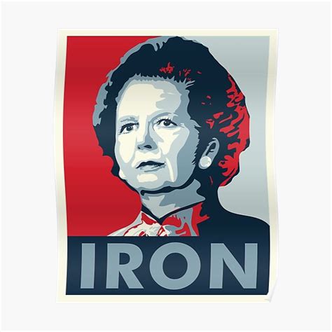 "The Iron Lady" Poster for Sale by rightposters | Redbubble