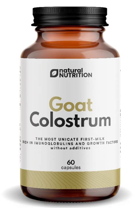 Goat colostrum in capsules | NaMaximum