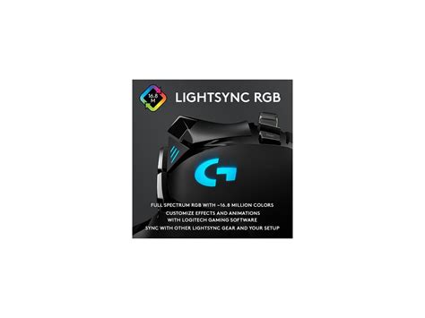 Logitech G502 HERO High Performance Wired Gaming Mouse, HERO 25K Sensor, 25,600 DPI, RGB ...