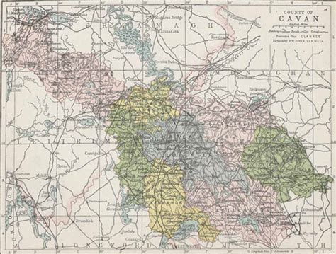 Map of County Cavan