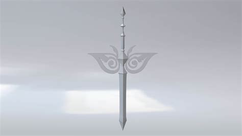 Sword Low Poly Model by mrde75