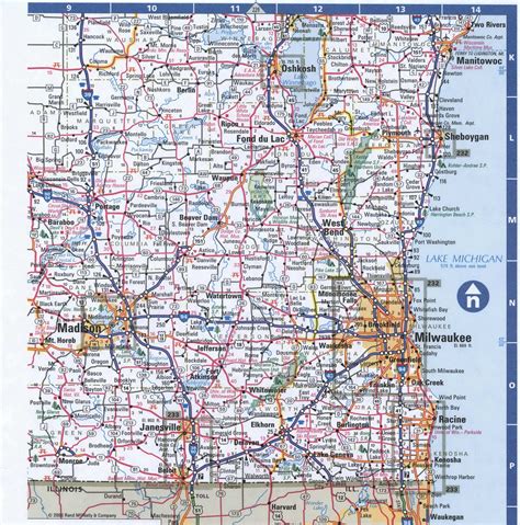 Hwy 41 Wisconsin Map - London Top Attractions Map