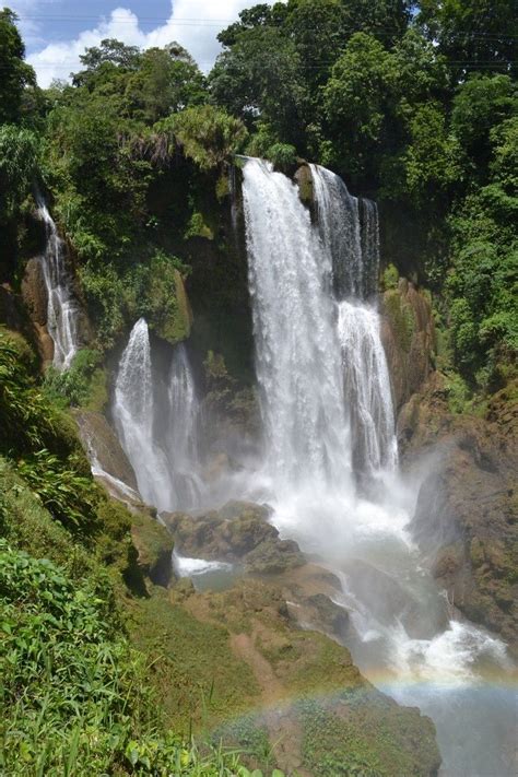 Waterfall Pulhapanzak nearby lake Yojoa, Honduras | Breathtaking views, Waterfall, Honduras