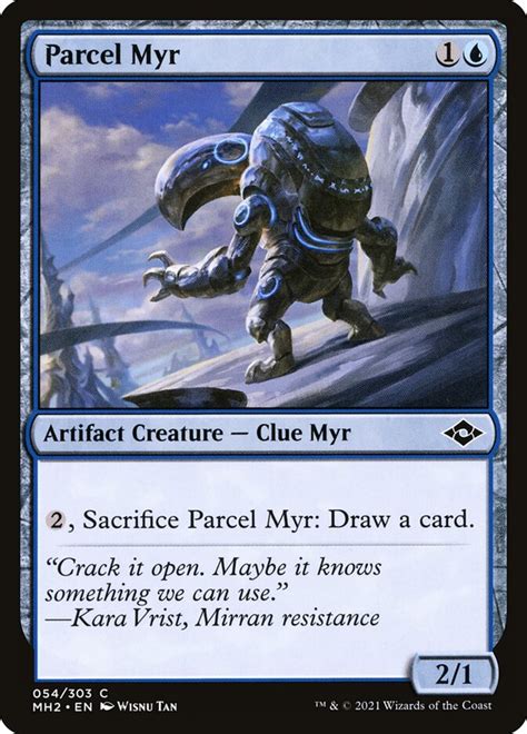 Parcel Myr · Modern Horizons 2 (MH2) #54 · Scryfall Magic The Gathering Search