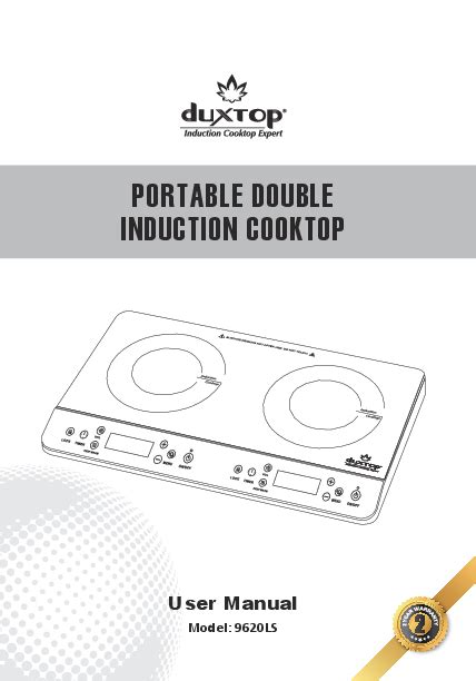 Duxtop 9620LS User Manual | Induction Cooktop Safety Guide