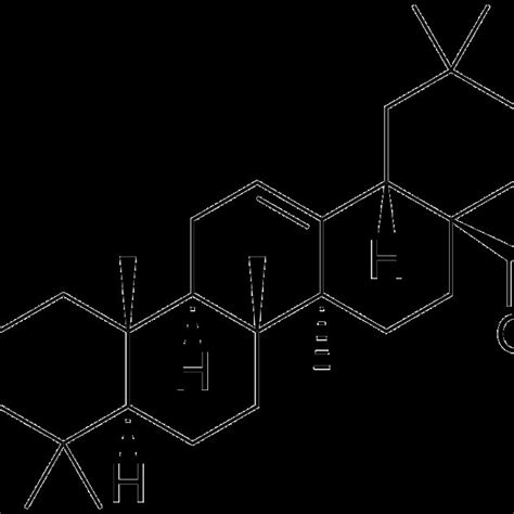 Oleanolic Acid Structure | Download Scientific Diagram