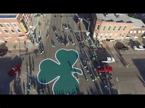 Painting the "World's Largest Shamrock" in O'Neill, Nebraska - 2017 ...