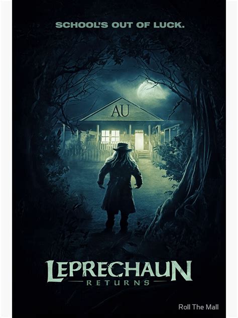 "Leprechaun Returns Movie Poster" Sticker for Sale by rollthemall | Redbubble