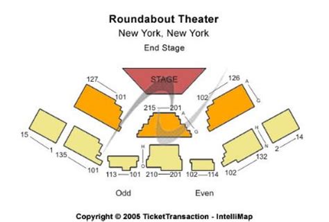 Roundabout Theatre Tickets and Roundabout Theatre Seating Chart - Buy Roundabout Theatre New ...