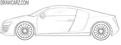 How to Draw a Realistic Car