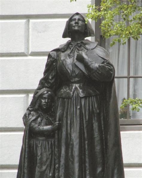 Anne Hutchinson Statue - Boston Women's Heritage Trail