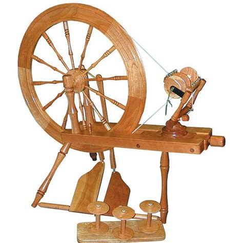 Lendrum Saxony Double Drive Spinning Wheel | The Woolery