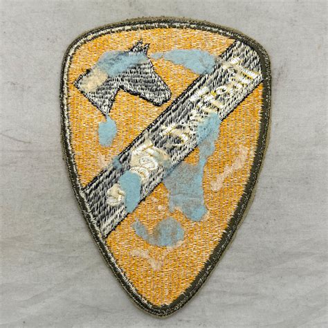 Korean War US Army 1st Cavalry Division Patch Embellished First Team ...