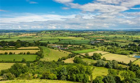 Somerset Levels from Glastonbury Tor | This incredible view … | Flickr