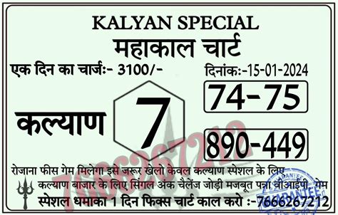 Kalyan Jodi Chart, Kalyan Today, Kalyan Open : r/MATKAFIX7666267212