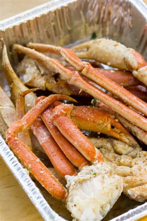 Traeger Grilled Crab Legs - Easy wood-fired crab leg recipe