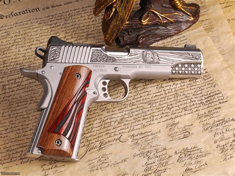 Kimber 1911 Custom Engraved by Altamont