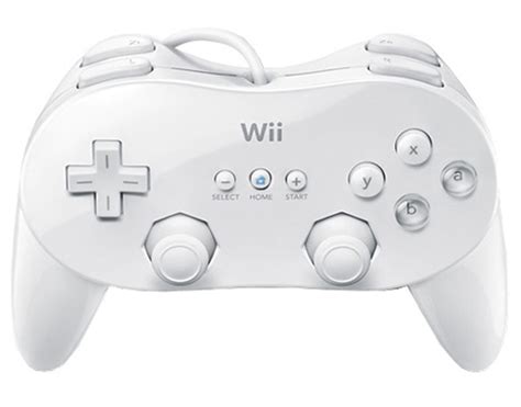 Acc. de jeux vidéo NINTENDO Classic Controller Pro Manette de jeu Wii Blanc d'occasion