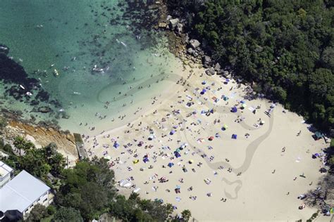 Shelly Beach Aerial Stock Image - Exclusive Rights Download -High Resolution