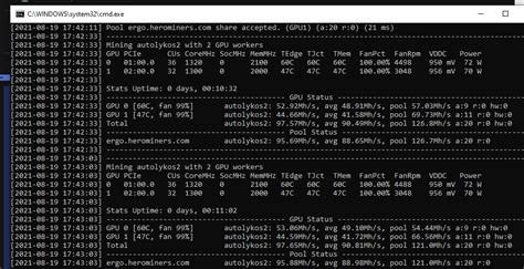 lOW HASHRATE RX 580 - RX 570 - Support - Ergo Community Forum